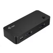 i-tec univerzális KVM HUB 2x USB-C   2x USB-A 3.0 port