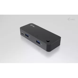 i-tec univerzális KVM HUB 2x USB-C   2x USB-A 3.0 port
