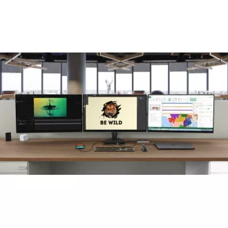 i-tec Thunderbolt4 3x Display dokkolóállomás, Power Delivery 96W