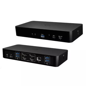 i-tec univerzális intelligens, két kijelzős dokkolóállomás, Power Delivery 100W
