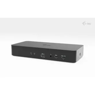 i-tec univerzális intelligens, két kijelzős dokkolóállomás, Power Delivery 100W