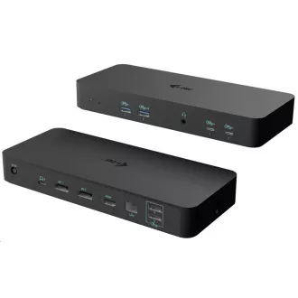 i-tec USB-C intelligens hármas kijelző dokkoló állomás, Power Delivery 100W i-tec USB-C intelligens hármas kijelző dokkoló állomás, Power Delivery 100W