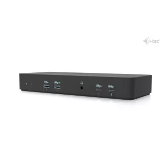 i-tec USB-C intelligens hármas kijelző dokkoló állomás, Power Delivery 100W i-tec USB-C intelligens hármas kijelző dokkoló állomás, Power Delivery 100W