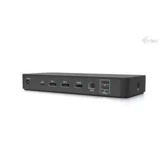 i-tec USB-C intelligens hármas kijelző dokkoló állomás, Power Delivery 100W i-tec USB-C intelligens hármas kijelző dokkoló állomás, Power Delivery 100W