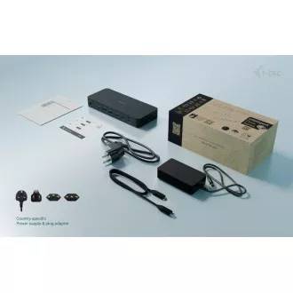 i-tec USB-C intelligens hármas kijelző dokkoló állomás, Power Delivery 100W i-tec USB-C intelligens hármas kijelző dokkoló állomás, Power Delivery 100W