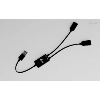 i-tec USB-A kábel HUB 2 port (2x USB-A)