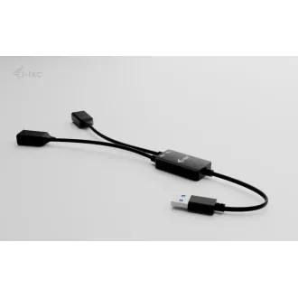 i-tec USB-A kábel HUB 2 port (2x USB-A)