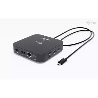 i-tec USB-C Dual HDMI dokkoló állomás, Power Delivery 100W