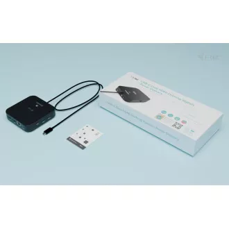 i-tec USB-C Dual HDMI dokkoló állomás, Power Delivery 100W