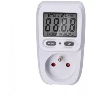 Solight digitális energiamérő, nagy kijelzővel