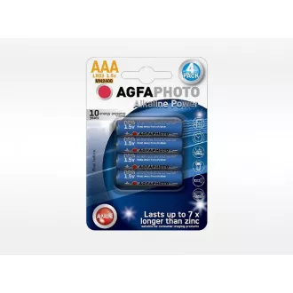 AgfaPhoto Power alkáli elem LR03 / AAA, buborékfólia 4db