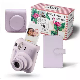 Fujifilm MINI 12 Nagy csomag lila Fujifilm MINI 12 Nagy csomag lila