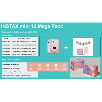 Fujifilm MINI 12 MEGA PACK kék - Felbontott Fujifilm MINI 12 MEGA PACK kék - Felbontott