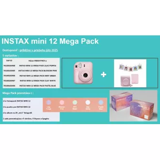 Fujifilm MINI 12 MEGA PACK lila Fujifilm MINI 12 MEGA PACK lila