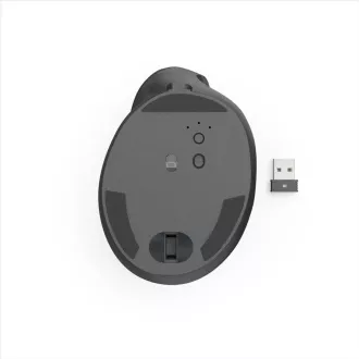 Hama Vertical Ergonomic vezeték nélküli egér EWM-600R, jobbkezes, újratölthető, több eszközre is alkalmas
