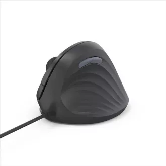 Hama függőleges, ergonomikus, vezetékes egér ECM-500R, jobbkezes, fekete