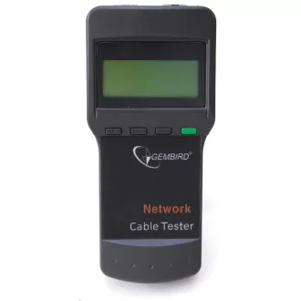 GEMBIRD Kábeltesztelő Digitális hálózati kábeltesztelő (Cat 5E, 6E, koaxiális, telefon) GEMBIRD Kábeltesztelő Digitális hálózati kábeltesztelő (Cat 5E, 6E, koaxiális, telefon)