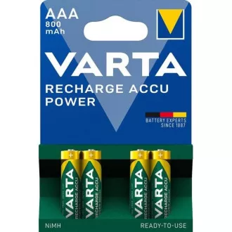 Varta LR03/4BP 800 mAh használatra kész (Blistr 4db)