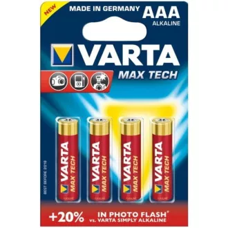Varta LR03/4BP MAX POWER (MAX TECH) (Blistr 4db)
