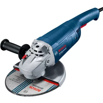 BOSCH GWS 2200, sarokcsiszoló, 2.200 W, 6.500 - 6.500 fordulat/perc, 230 mm, zárható kapcsoló BOSCH GWS 2200, sarokcsiszoló, 2.200 W, 6.500 - 6.500 fordulat/perc, 230 mm, zárható kapcsoló