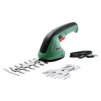 BOSCH EasyShear, akkumulátoros bokor- és fűnyíró készlet, 3, 6 V, 12 cm-es penge BOSCH EasyShear, akkumulátoros bokor- és fűnyíró készlet, 3, 6 V, 12 cm-es penge