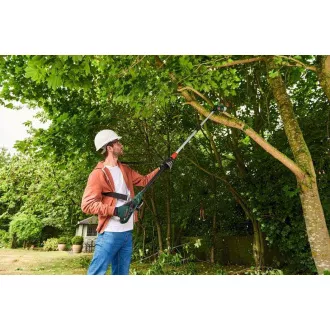 BOSCH UniversalChainPole 18, akkumulátoros teleszkópos metszőolló, 18 V, 20 cm-es rúd, 4 m/s, akkumulátorral BOSCH UniversalChainPole 18, akkumulátoros teleszkópos metszőolló, 18 V, 20 cm-es rúd, 4 m/s, akkumulátorral
