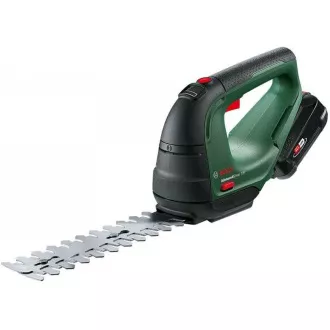 BOSCH AdvancedShear 18V-10, akkumulátoros bokor- és fűnyíró szett, 18 V, 20 cm hosszú, akkumulátorral, akkumulátorral