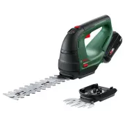 BOSCH AdvancedShear 18V-10, akkumulátoros bokor- és fűnyíró készlet, 18 V, hossza 20 cm