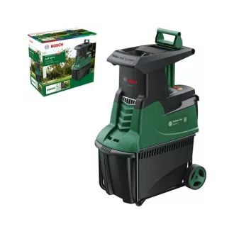 BOSCH AXT 25 TC, csendes komposztáló, 2.500 W, vágási kapacitás, max. ágátmérő 45 mm
