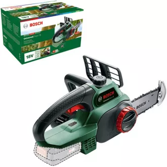 BOSCH UniversalChain 18, akkumulátoros láncfűrész, 18 V, 20 cm-es láncszem, vágási sebesség 4,5 m/s