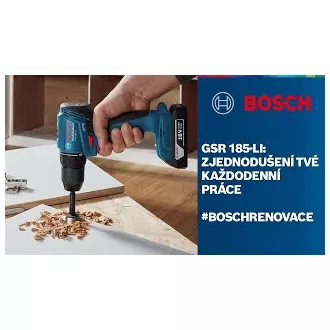 BOSCH GSR 185-LI Akkus fúrócsavarhúzó