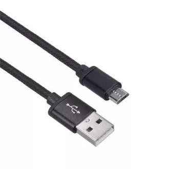 Solight USB kábel, USB 2.0 A csatlakozó - USB B mikrocsatlakozó, buborékcsomagolás, 1m Solight USB kábel, USB 2.0 A csatlakozó - USB B mikrocsatlakozó, buborékcsomagolás, 1m