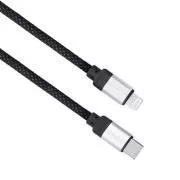 Solight mágneses USB-C/Lightning kábel, USB-C csatlakozó - Lightning csatlakozó, 1m