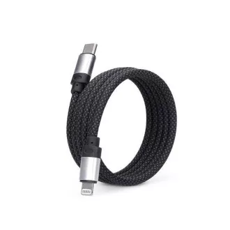 Solight mágneses USB-C/Lightning kábel, USB-C csatlakozó - Lightning csatlakozó, 1m
