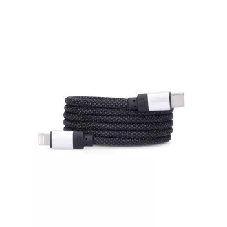 Solight mágneses USB-C/Lightning kábel, USB-C csatlakozó - Lightning csatlakozó, 1m