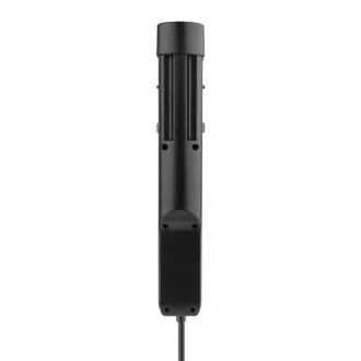Solight 3z   USB A C hordozható asztali csatlakozó, 2m, fekete, USB gyorstöltő 20W PD