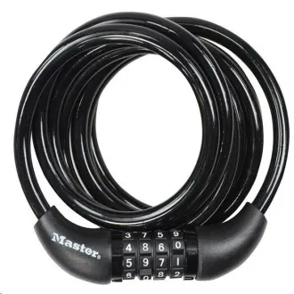 Master Lock spirál kombinációs kerékpárzár 8221EURDPRO - 1, 8m Master Lock spirál kombinációs kerékpárzár 8221EURDPRO - 1, 8m