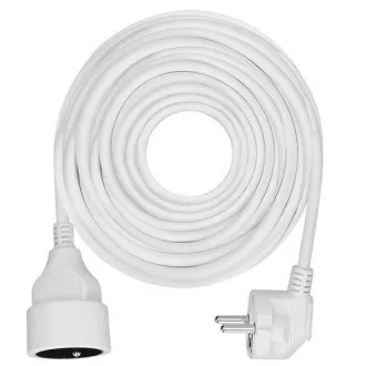 Solight 1z hosszabbító kábel - csatlakozó, 15m, 3 x 1, 5mm2, fehér Solight 1z hosszabbító kábel - csatlakozó, 15m, 3 x 1, 5mm2, fehér