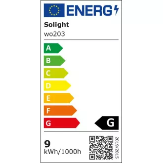Solight LED konyhai lámpa T5, kapcsoló, 9W, 4100K, 54cm
