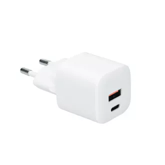 Solight USB-C   USB-A gyors töltő GaN 20W PD