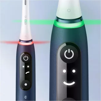 Oral-B iO Series 7 Sapphire elektromos fogkefe, 5 üzemmód, utazótáska, gyorstöltő állomás Oral-B iO Series 7 Sapphire elektromos fogkefe, 5 üzemmód, utazótáska, gyorstöltő állomás