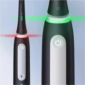 Oral-B iO4 Matt Black elektromos fogkefe, mágneses, időzítő, nyomásérzékelő, mobilalkalmazás, fekete Oral-B iO4 Matt Black elektromos fogkefe, mágneses, időzítő, nyomásérzékelő, mobilalkalmazás, fekete