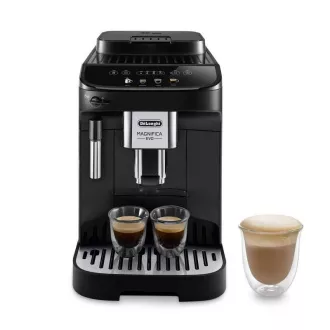 DeLonghi Magnifica Evo ECAM 290.21.B, automata kávéfőző, beépített darálóval, 1450 W, 15 bar, automatikus kikapcsolás, fekete színű