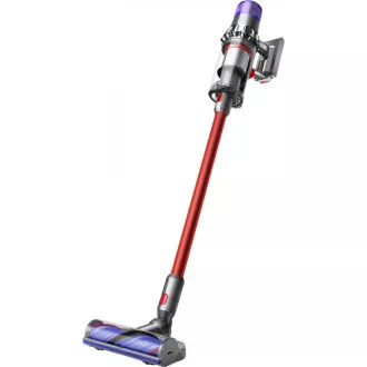 Dyson V11 Absolute Extra (2022) vezeték nélküli porszívó, Li-Ion akkumulátor, HEPA szűrő, gyűjtőtartály, piros színben - Használt