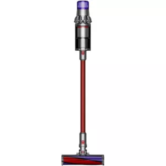 Dyson V11 Absolute Extra (2022) vezeték nélküli porszívó, Li-Ion akkumulátor, HEPA szűrő, gyűjtőtartály, piros színben - Használt