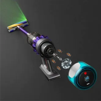 Dyson Gen5detect Absolute botporszívó, vezeték nélküli, 280 AW, HEPA szűrő, LED kijelző
