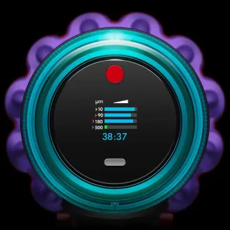 Dyson Gen5detect Absolute botporszívó, vezeték nélküli, 280 AW, HEPA szűrő, LED kijelző
