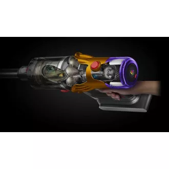 Dyson V12 Detect Slim Absolute 2023, vezeték nélküli porszívó, megvilágítási technológia, 3 üzemmód, LCD kijelző Dyson V12 Detect Slim Absolute 2023, vezeték nélküli porszívó, megvilágítási technológia, 3 üzemmód, LCD kijelző
