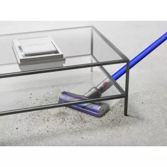 Dyson V11 Absolute vezeték nélküli porszívó, Li-Ion akkumulátor, LCD kijelző, 3 üzemmód, gyűjtőtartály, kék/ezüst színű - Felbontott