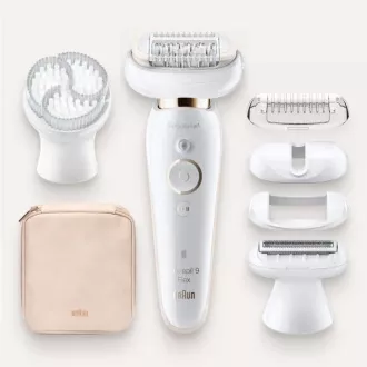Braun Silk-épil 9 Flex SES 9030 3D epilátor, vízálló, SensoSmart technológia, ergonomikus fogantyú, fehér/arany színben. Braun Silk-épil 9 Flex SES 9030 3D epilátor, vízálló, SensoSmart technológia, ergonomikus fogantyú, fehér/arany színben.